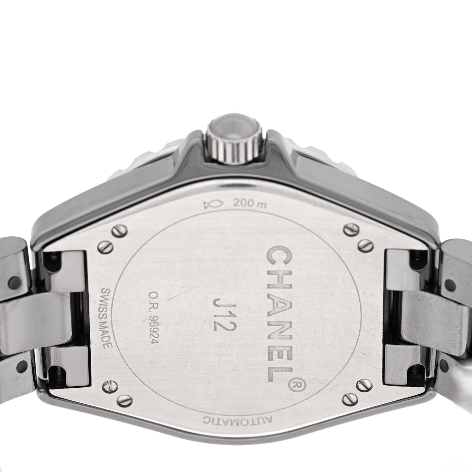 Chanel Titanium Ceramic 38mm J12 Chromatic Automatic Watch 4 of 4