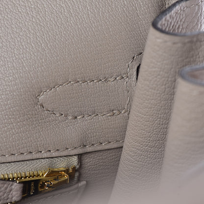 Hermes Togo Birkin 30 Gris Tourterelle 17 of 34