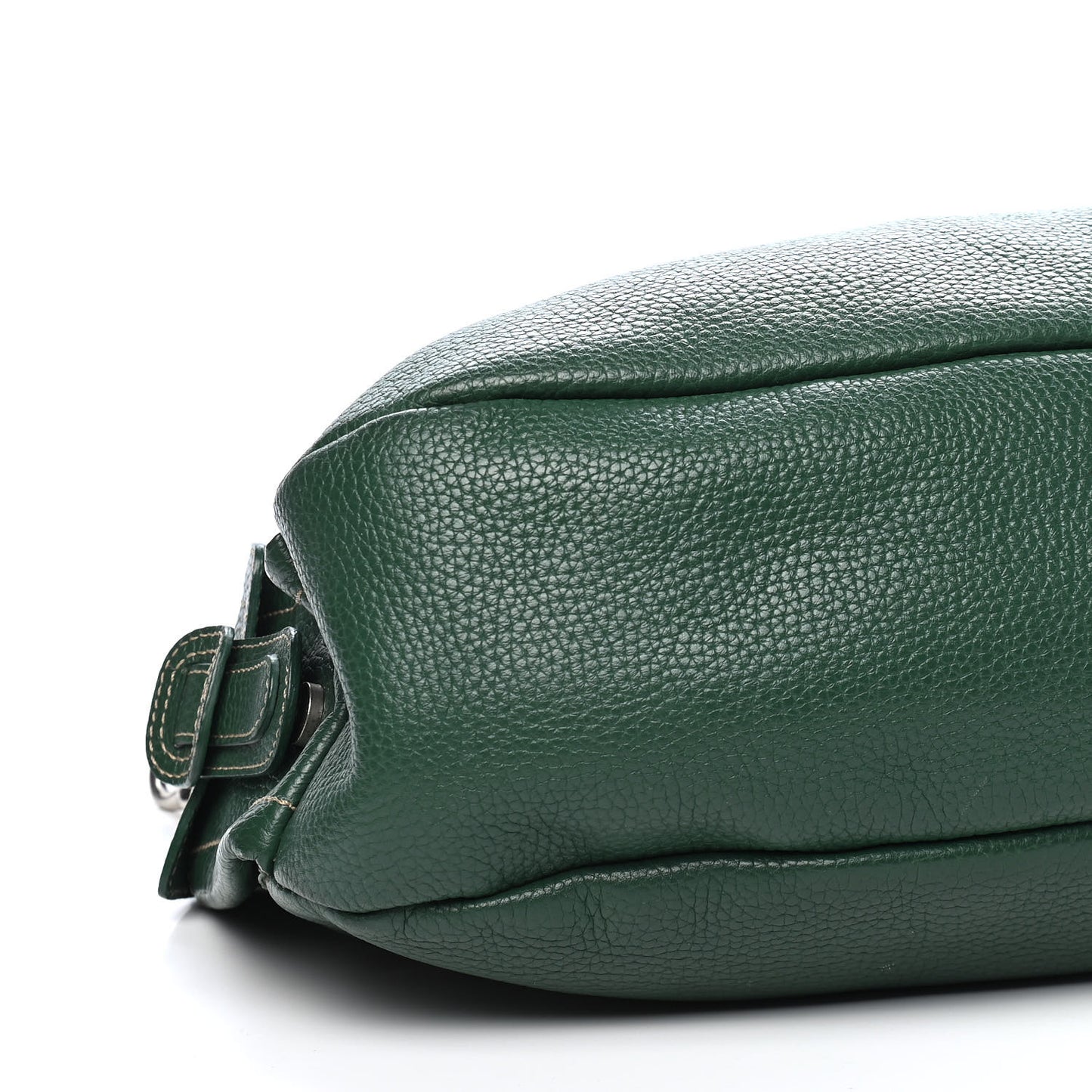 Grained Calfskin Hobo Green