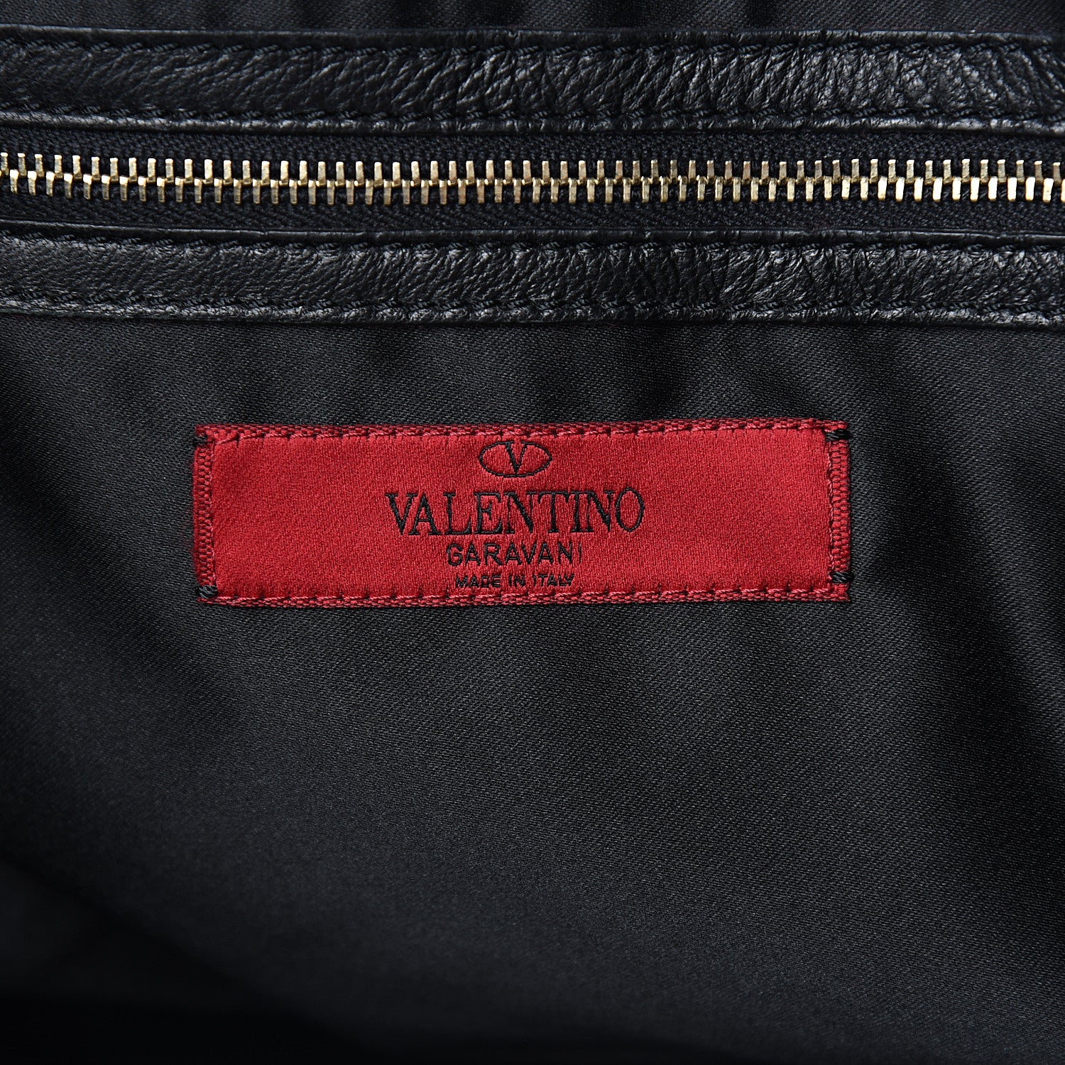 Valentino Garavani Vitello Crystal Floral Tote Black 5 of 8