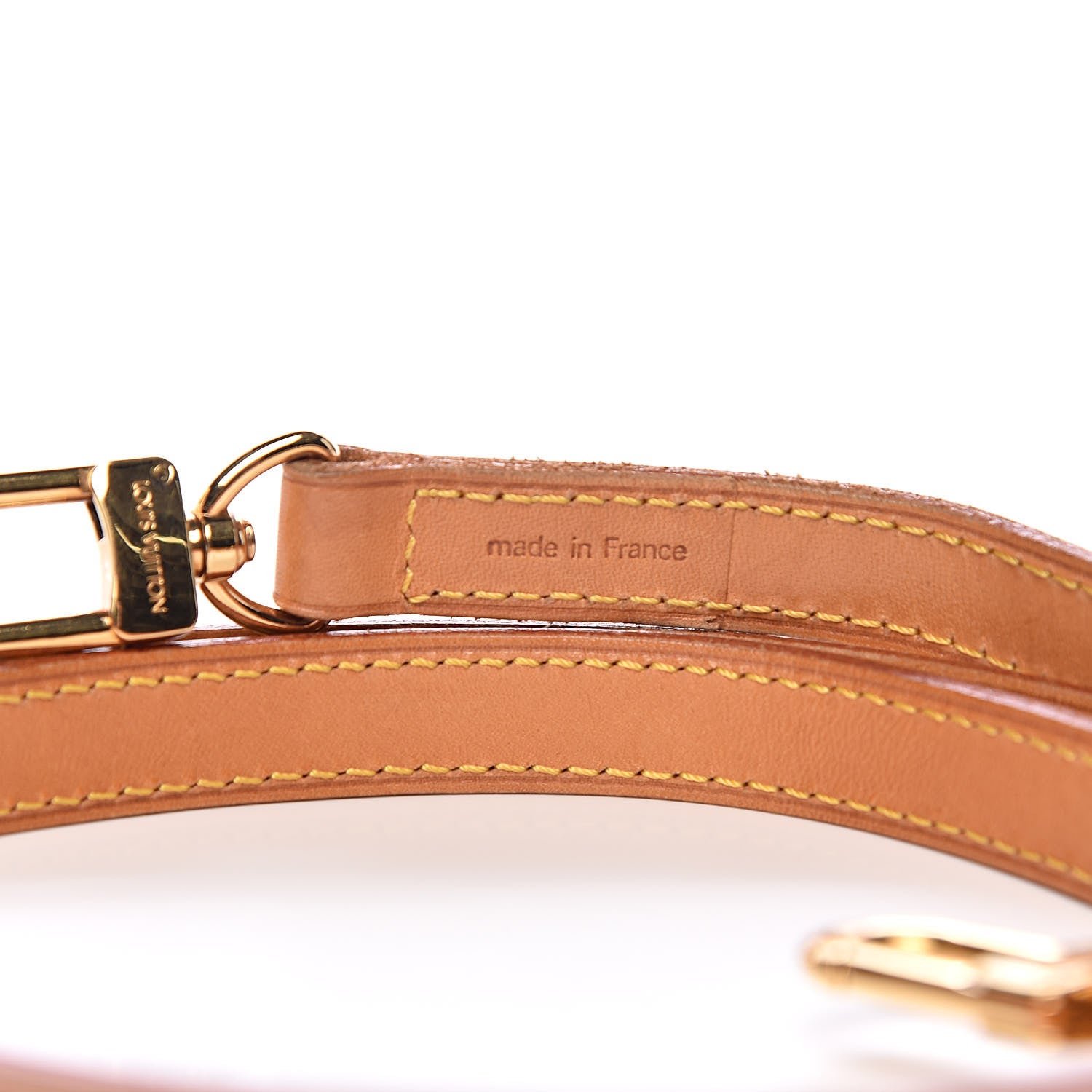 Louis Vuitton Vachetta 16mm Long Shoulder Strap 3 of 5