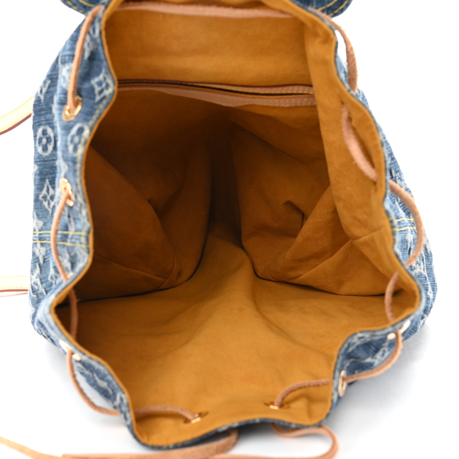 Louis Vuitton Denim Sac a Dos Backpack GM Blue 5 of 10