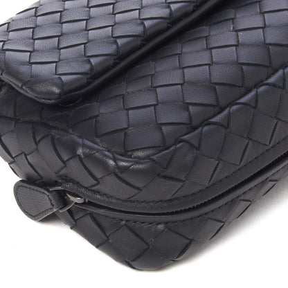 Bottega Veneta Nappa Intrecciato Small Chain Crossbody Black 6 of 10
