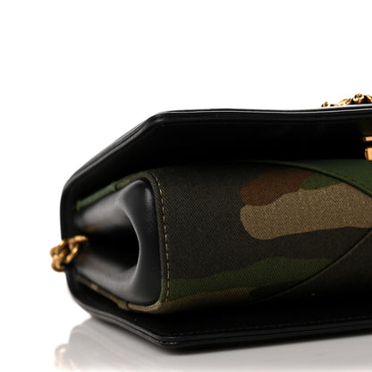 Dolce & Gabbana Calfskin Camouflage Pattern Medium Devotion Crossbody Bag 7 of 9