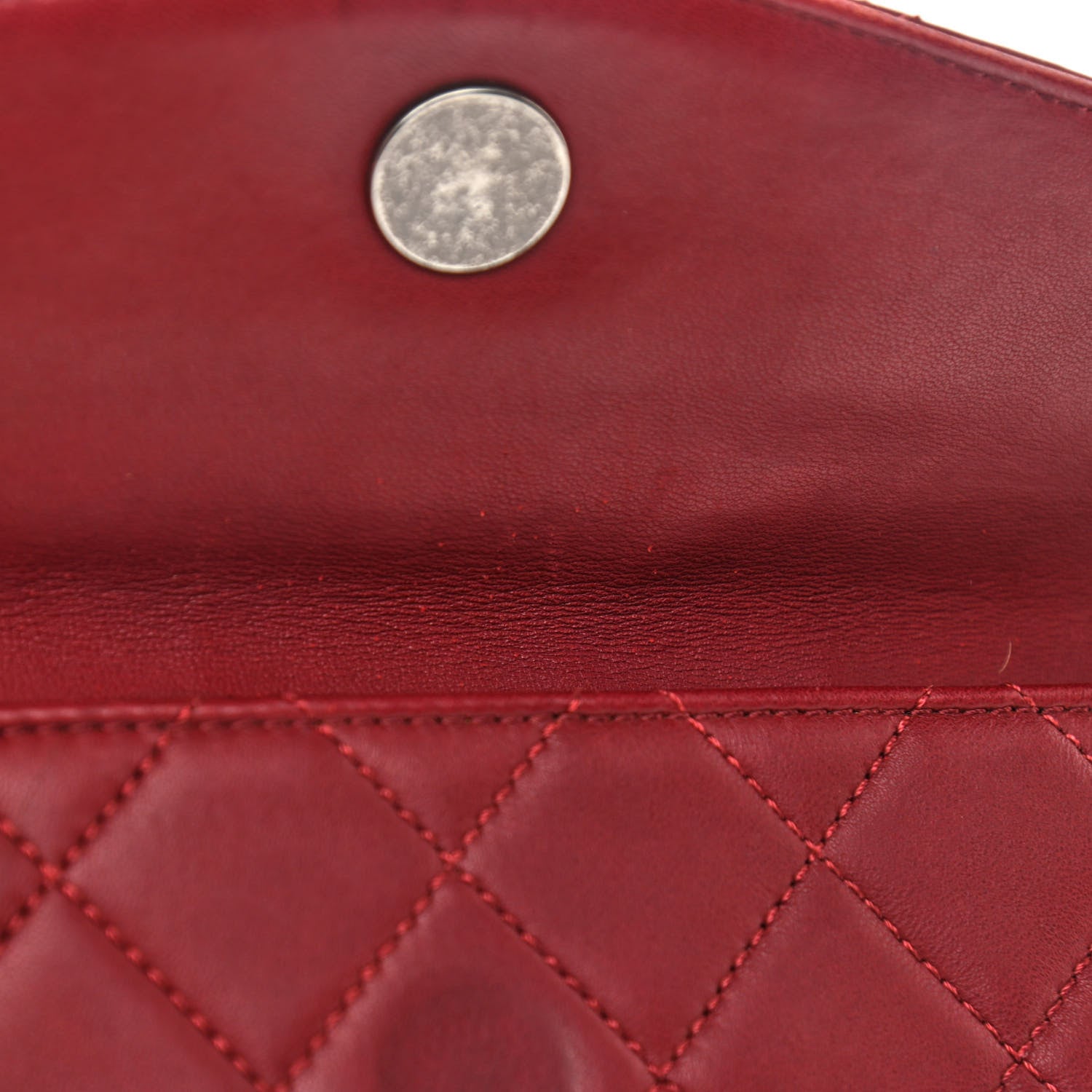 Chanel Caviar Lambskin Quilted Coco Break Camera Case Red 16 of 19