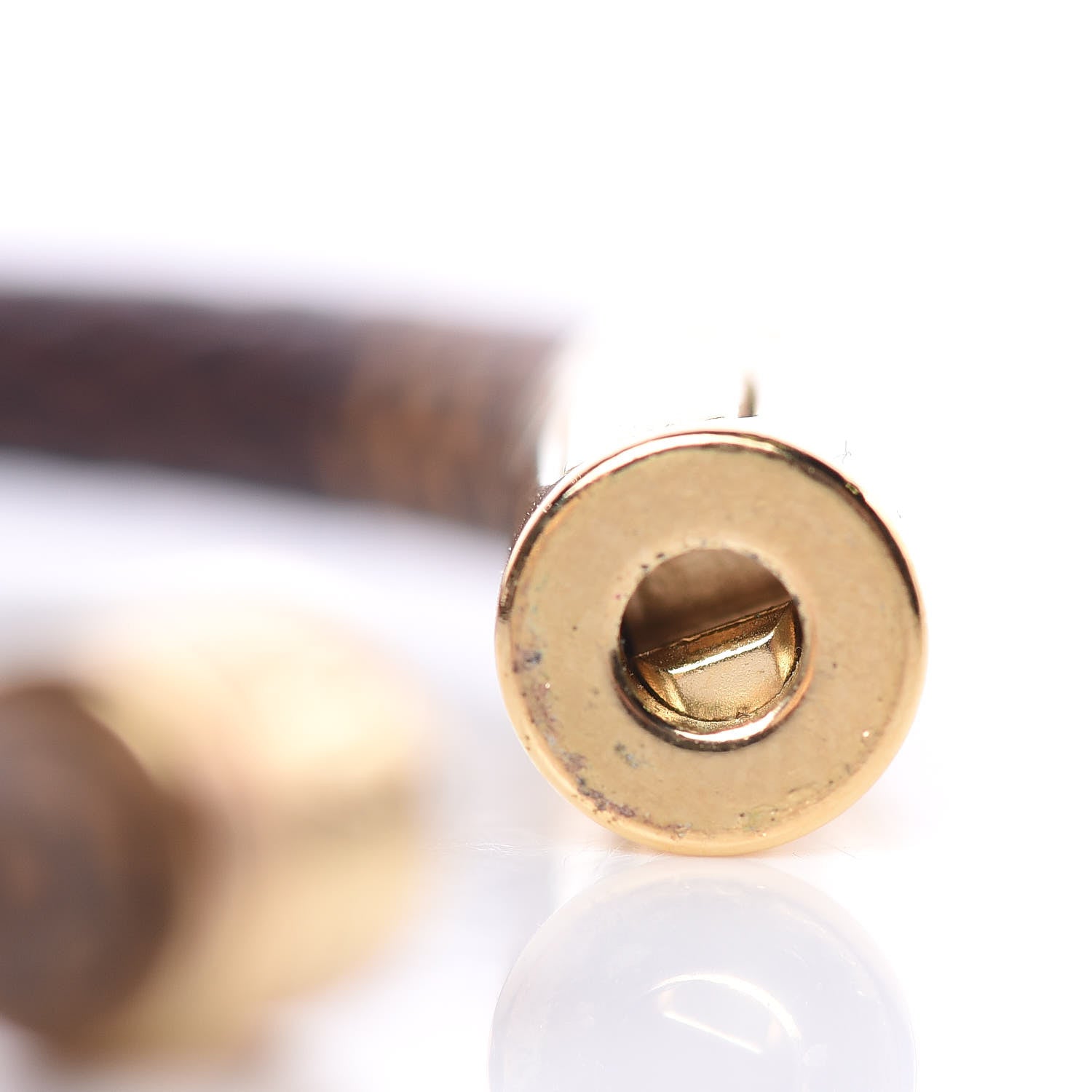 Louis Vuitton Damier Ebene Keep It Bracelet 19 4 of 5