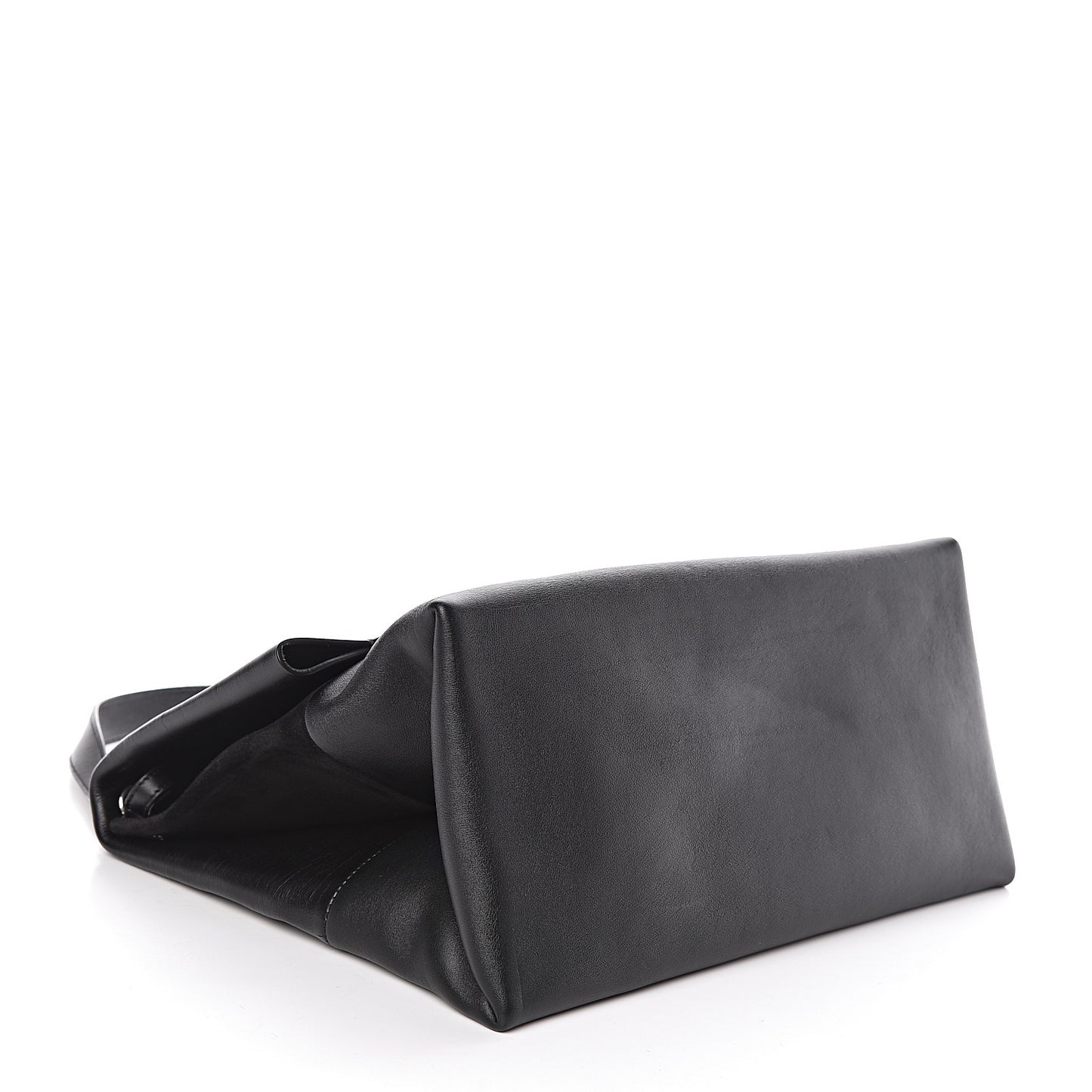 Calfskin All Soft Shoulder Bag Black