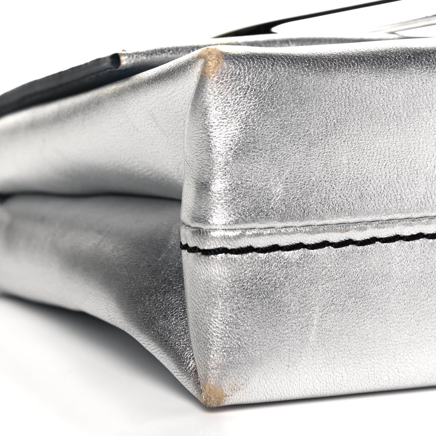 3.1 Phillip Lim Metallic Calfskin Micro Alix Crossbody Bag Silver 7 of 10
