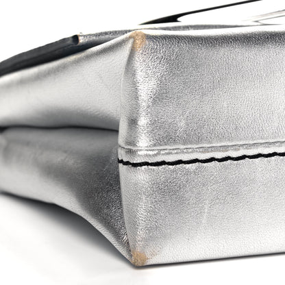 3.1 Phillip Lim Metallic Calfskin Micro Alix Crossbody Bag Silver 7 of 10