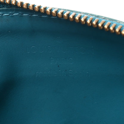 Louis Vuitton Vernis Key Pouch Blue Galactic 6 of 6