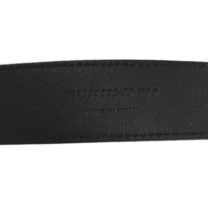 Saint Laurent Snakeskin Heart Belt 75 30 Black 5 of 7