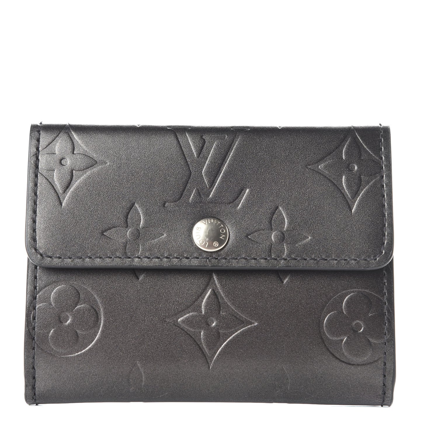Mat Monogram Ludlow Wallet Black