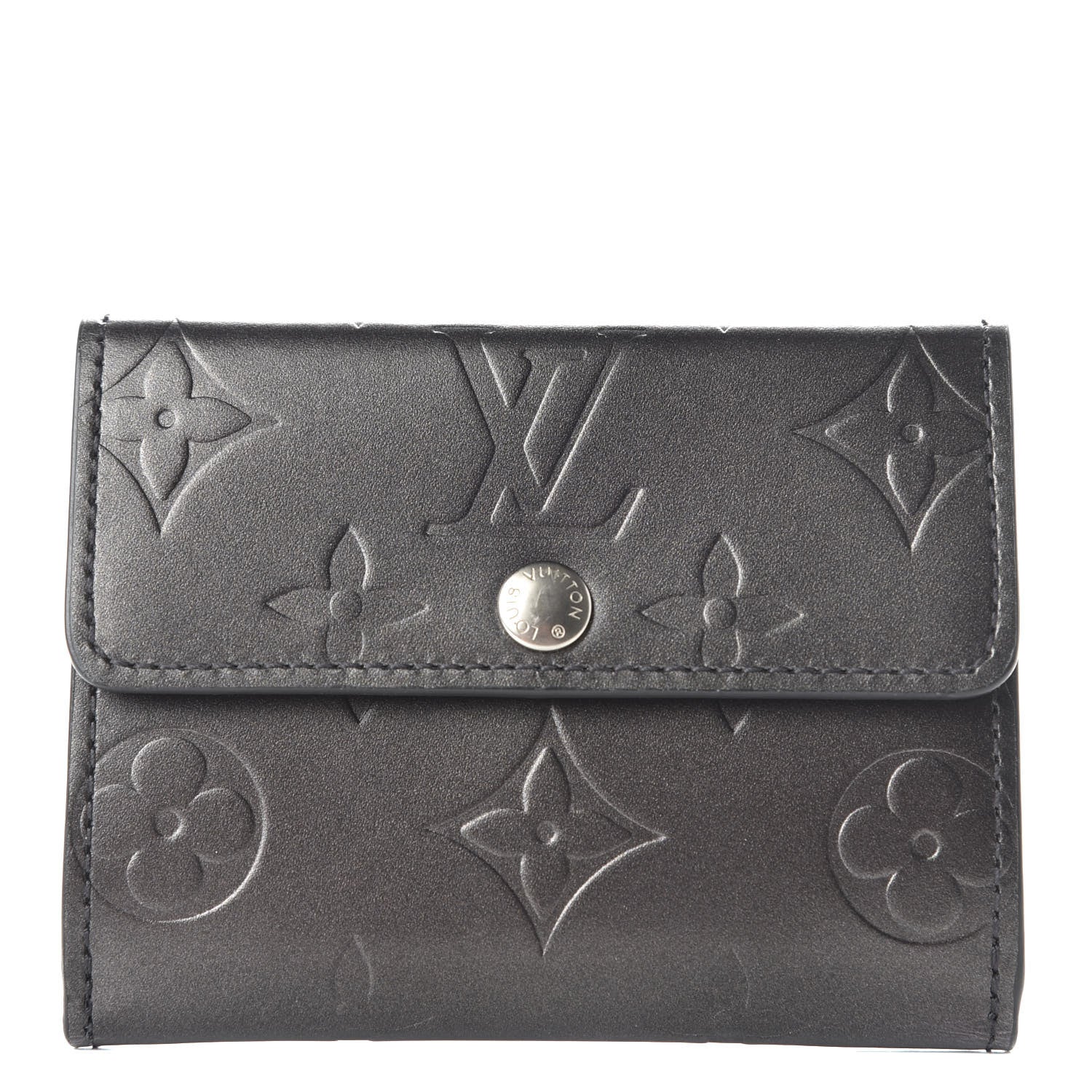 Louis Vuitton Mat Monogram Ludlow Wallet Black 1 of 6