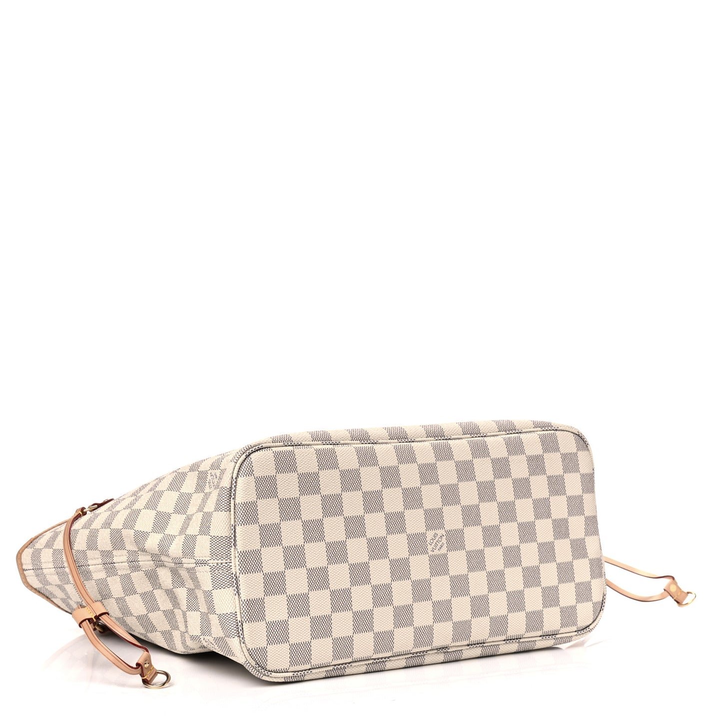 Damier Azur Neo Neverfull MM Rose Ballerine