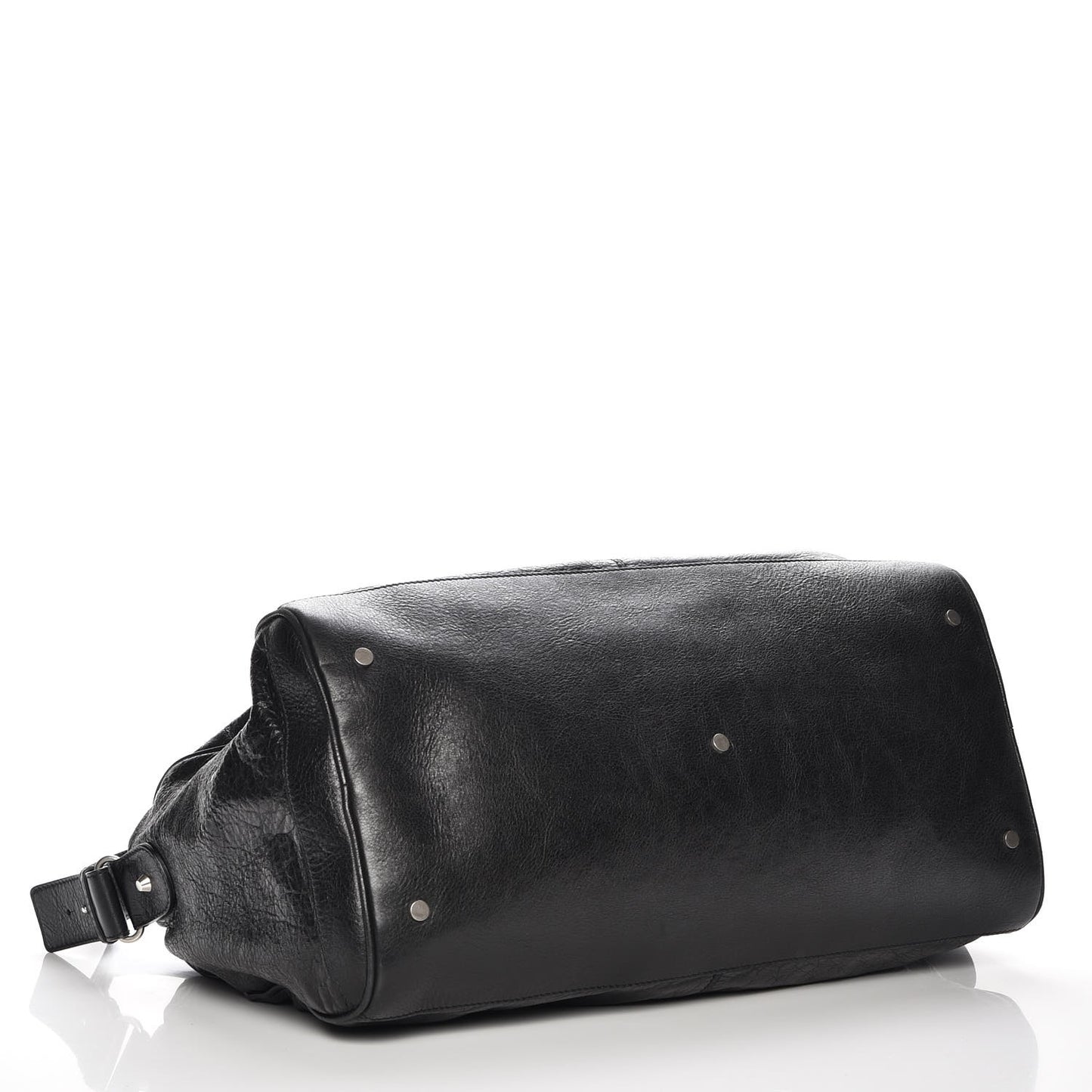 Agneau Classic Hardware S Squash Boston Black