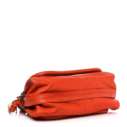Chloe Calfskin Medium Paraty Orange Mechanic 3 of 14