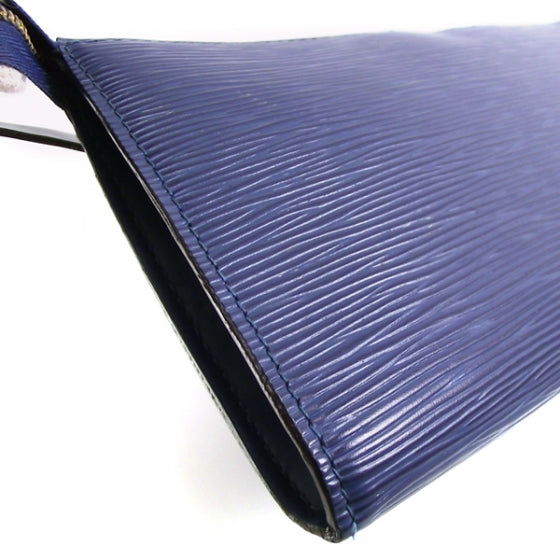 Louis Vuitton Epi Pochette Blue 6 of 9