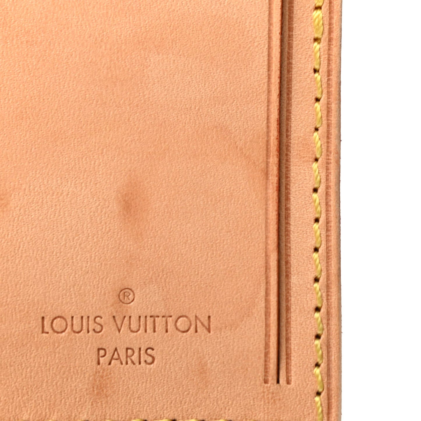 Vachetta Luggage Tag