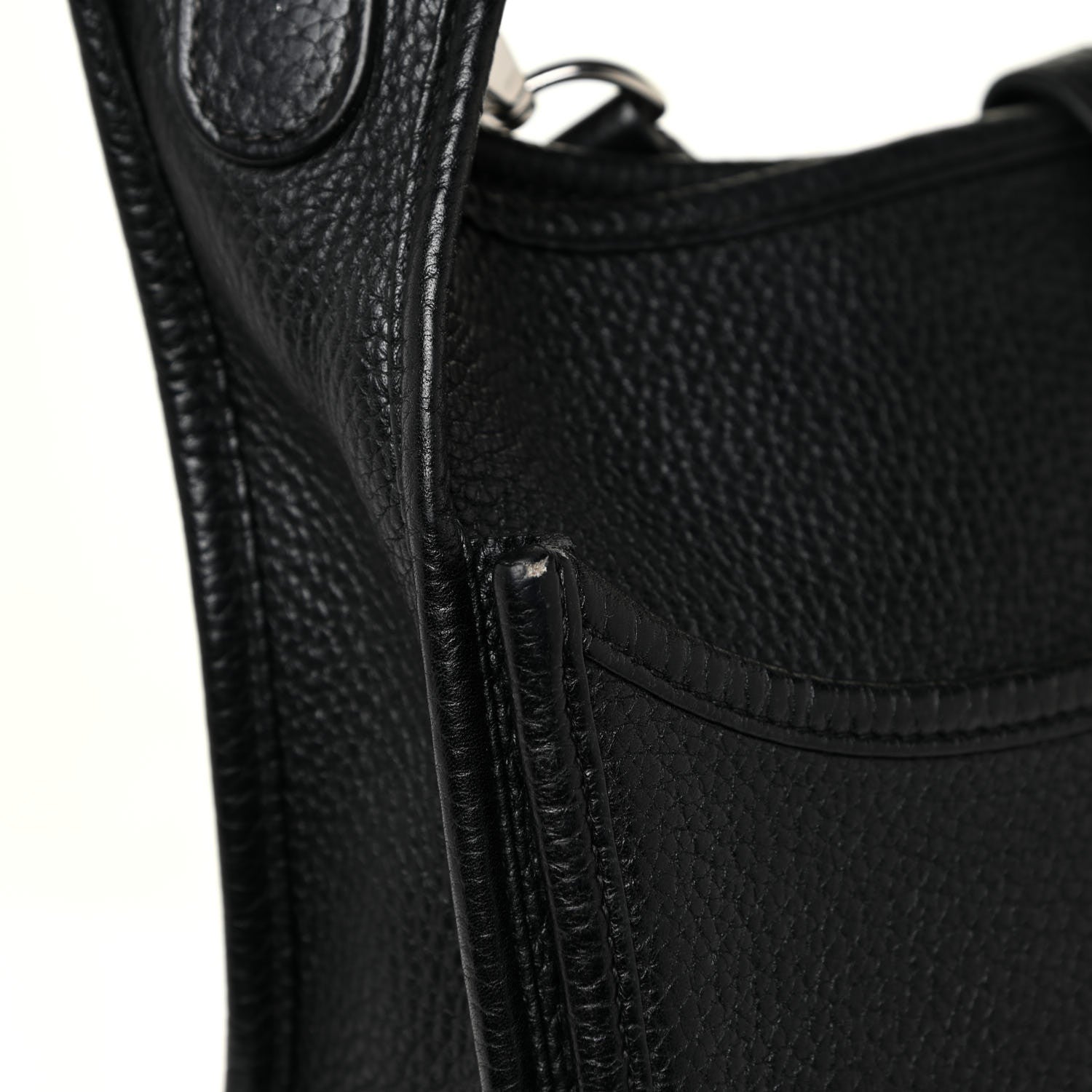 Hermes Taurillon Clemence Evelyne III PM Black 12 of 16