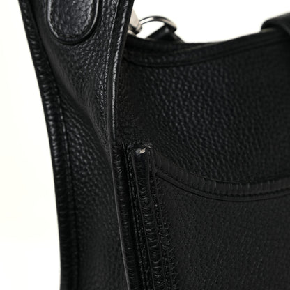 Hermes Taurillon Clemence Evelyne III PM Black 12 of 16