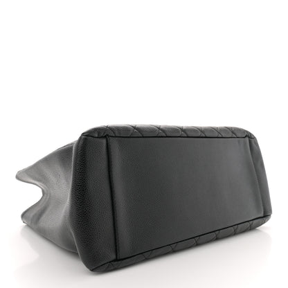 Chanel Caviar Quilted Grand Shopping Tote GST Black 4 of 12