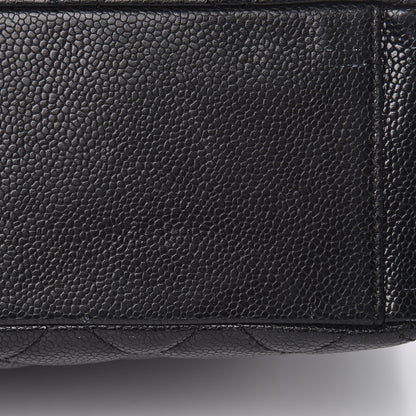 Chanel Caviar Quilted Petit Shopping Tote PST Black 11 of 16