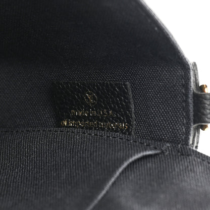 Louis Vuitton Empreinte Pochette Felicie Chain Wallet Black 9 of 15