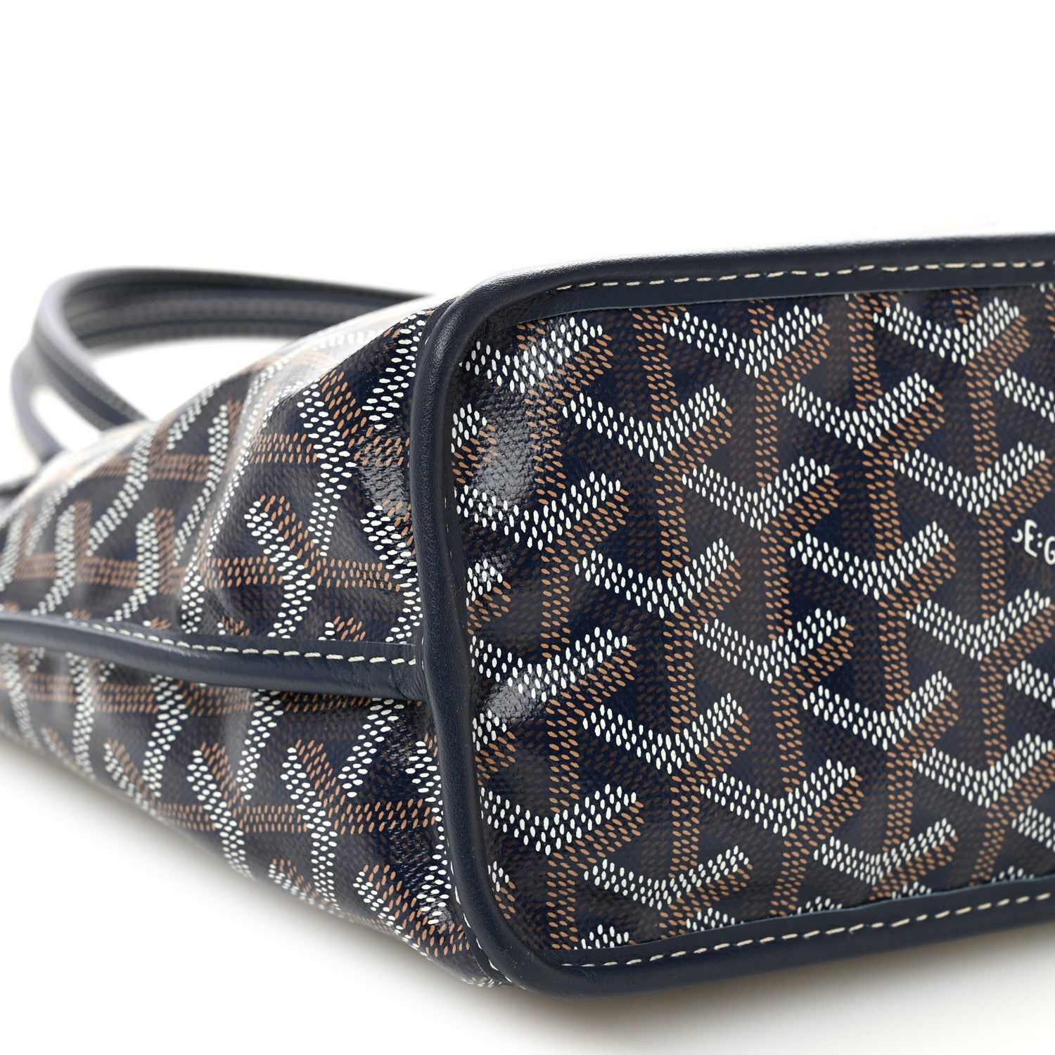 Goyard Goyardine Reversible Mini Anjou Navy 13 of 16