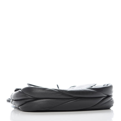 Miu Miu Nappa Matelasse Chain Crossbody Black 4 of 10