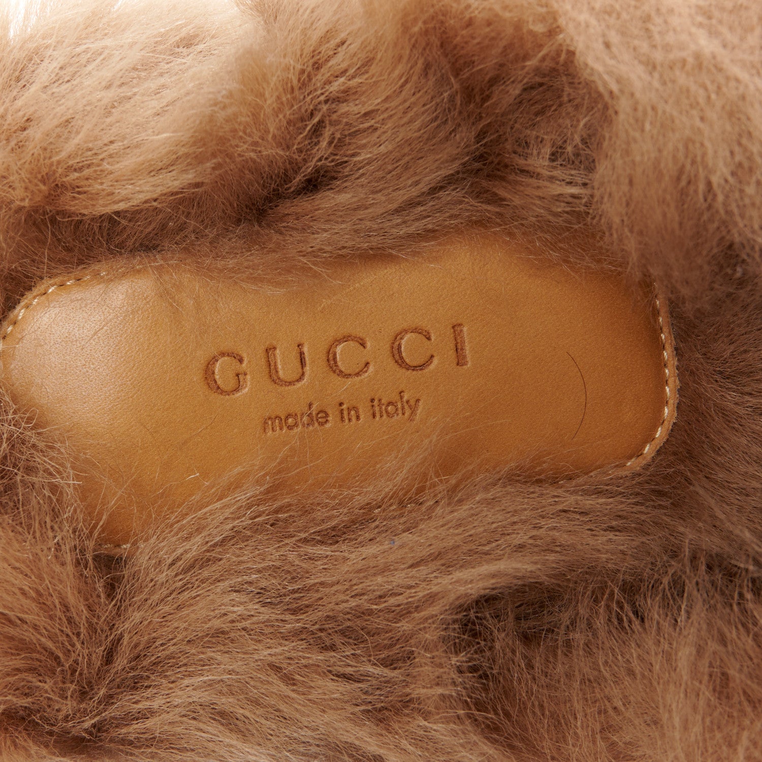 Gucci Merino Wool Womens Princetown Slippers 40 Pink 7 of 8