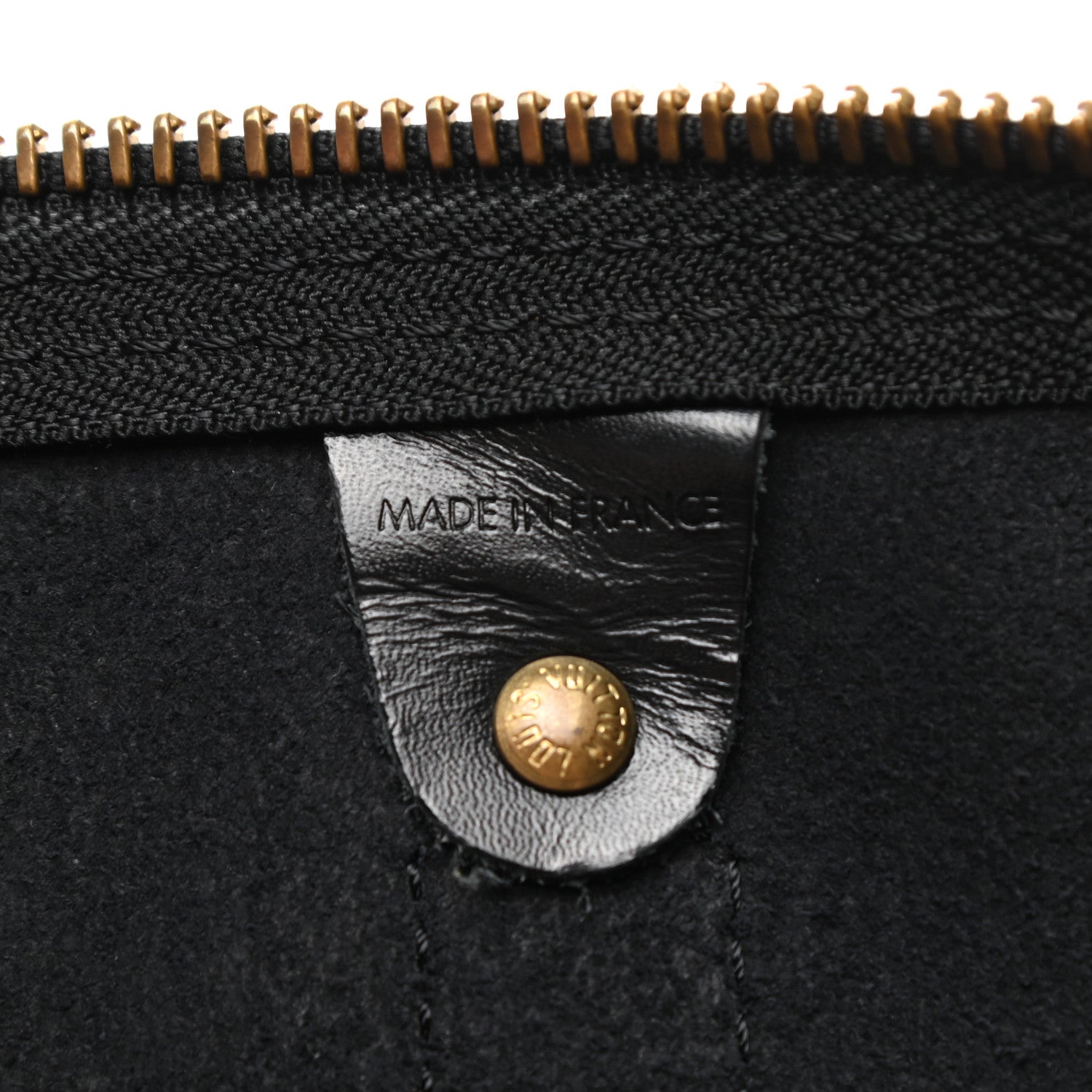 Louis Vuitton Epi Keepall 55 Black 7 of 12