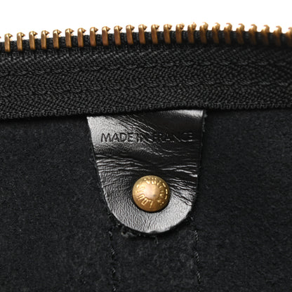 Louis Vuitton Epi Keepall 55 Black 7 of 12