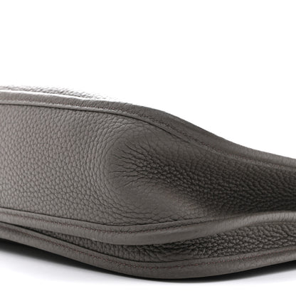 Hermes Taurillon Clemence Evelyne III PM Etain 10 of 10