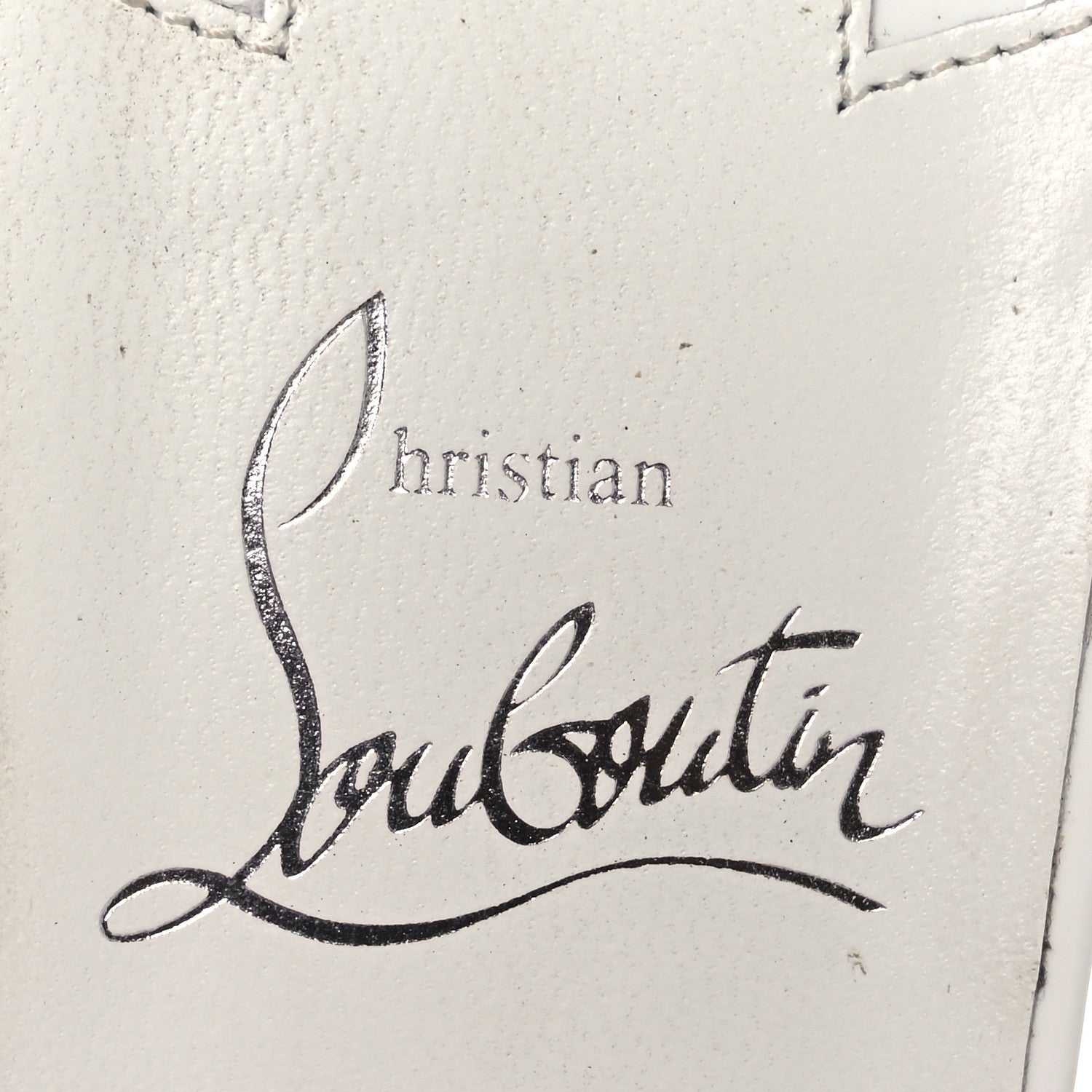 Christian Louboutin Patent Me Dolly 100 Sandals 40 White 10 of 13