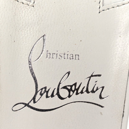 Christian Louboutin Patent Me Dolly 100 Sandals 40 White 10 of 13