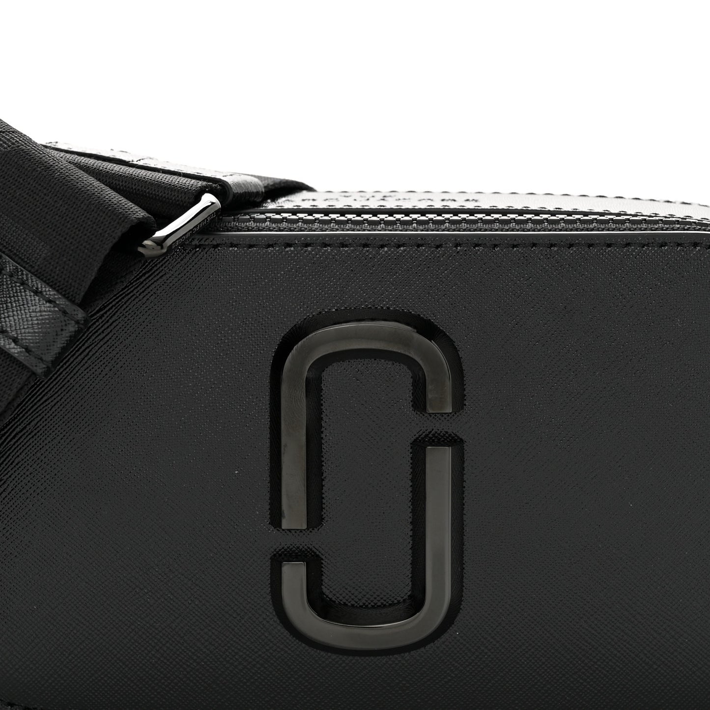 Saffiano Snapshot Camera Bag Black