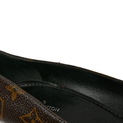 Louis Vuitton Monogram Cherie Pumps 38 Black 13 of 14