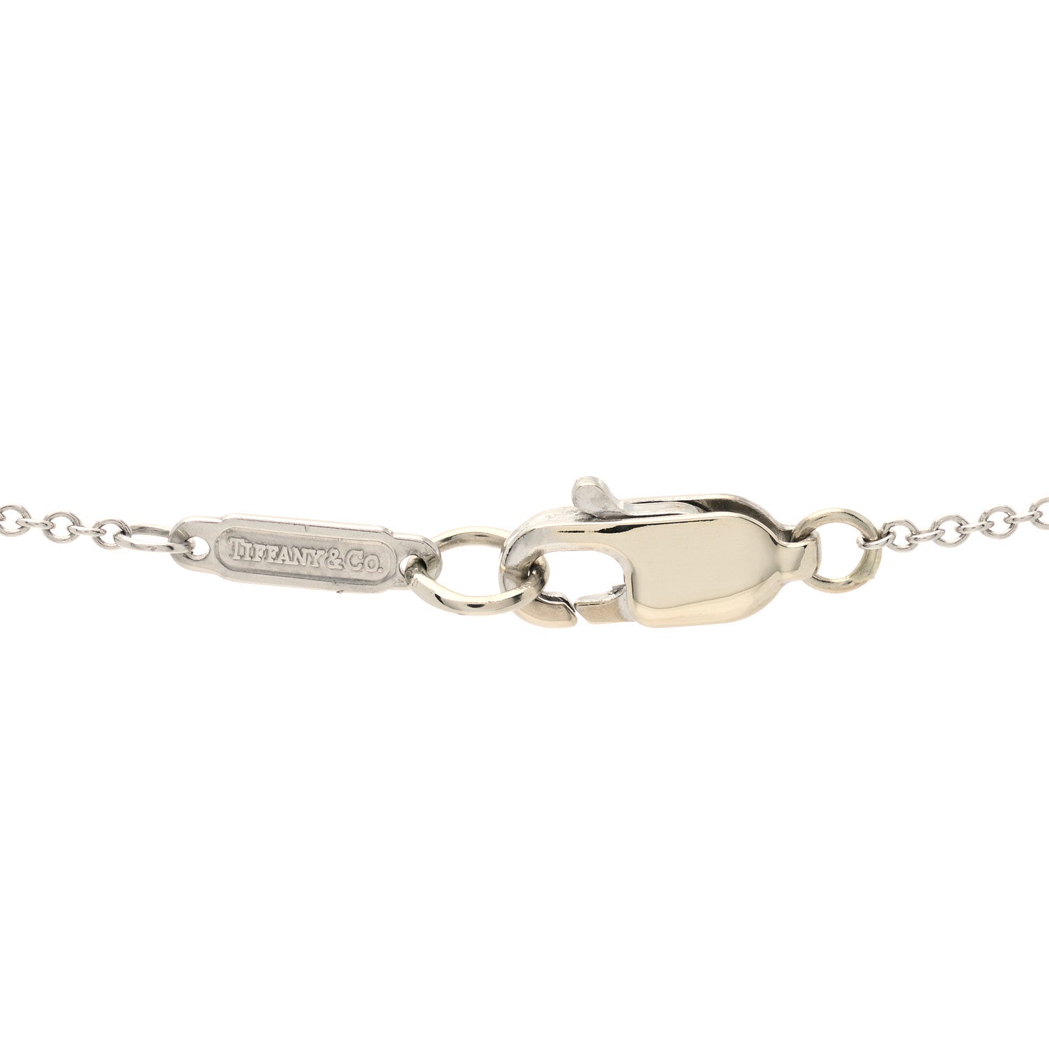 Tiffany Platinum Diamond Medium Victoria Necklace 4 of 6