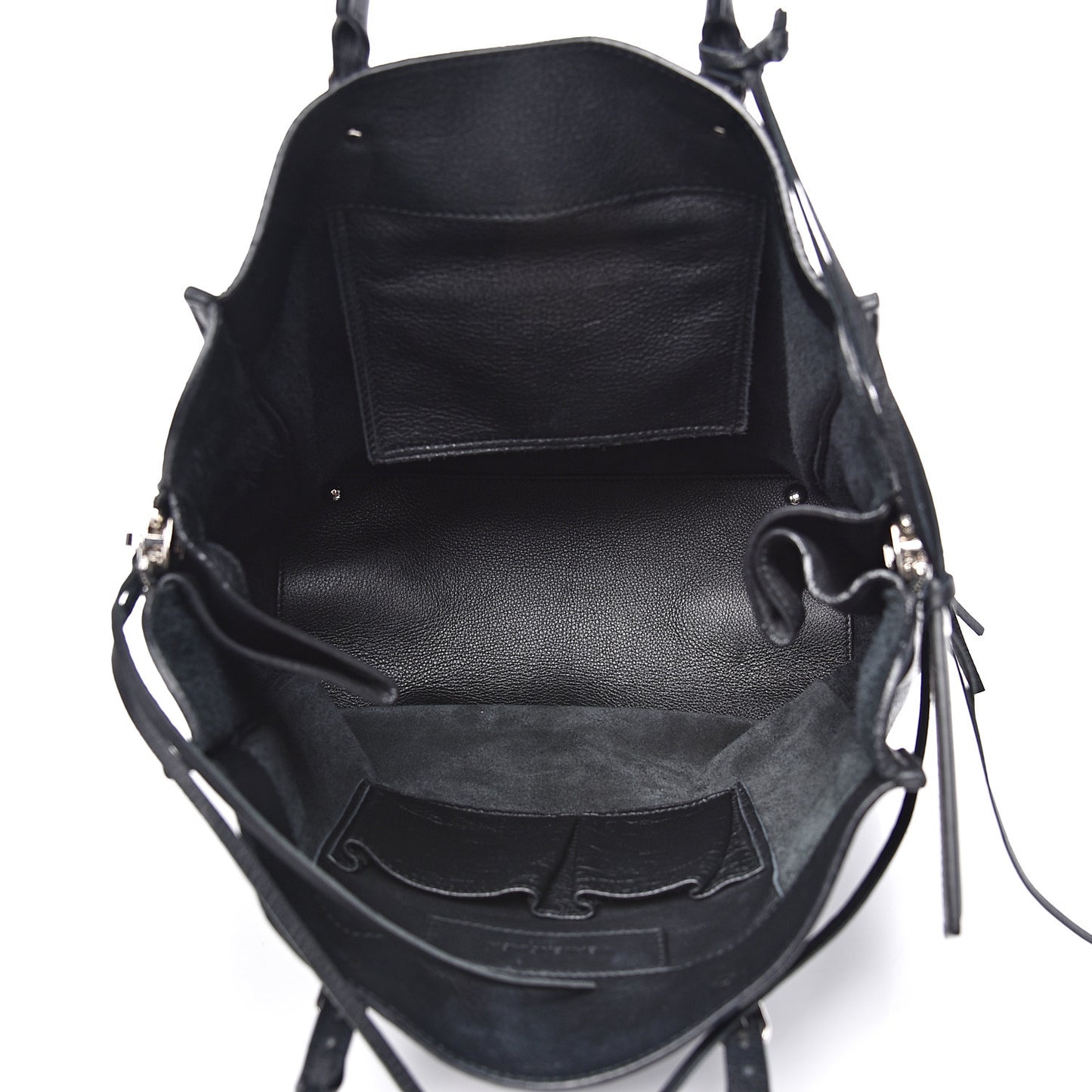 Veau Papier A5 Zip Around Tote Black