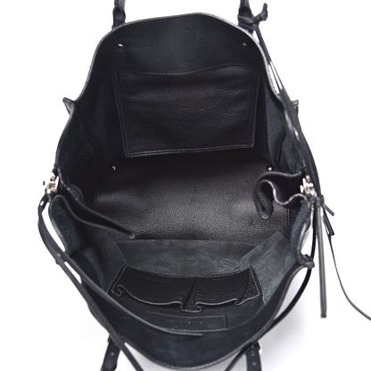 Balenciaga Veau Papier A5 Zip Around Tote Black 4 of 10