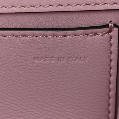 Valentino Garavani Calfskin Crystal Vlogo Small Loco Shoulder Bag Water Lilies 6 of 11