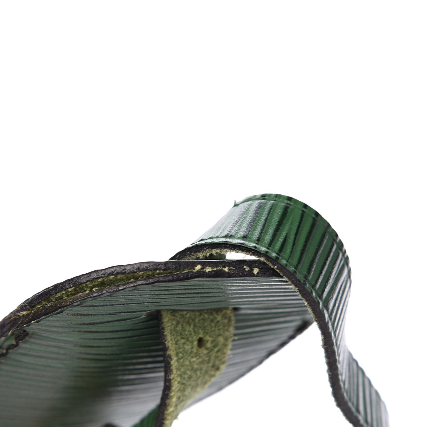 Epi Luggage Tag Green