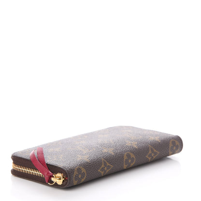 Louis Vuitton Monogram Clemence Wallet Fuchsia 4 of 8