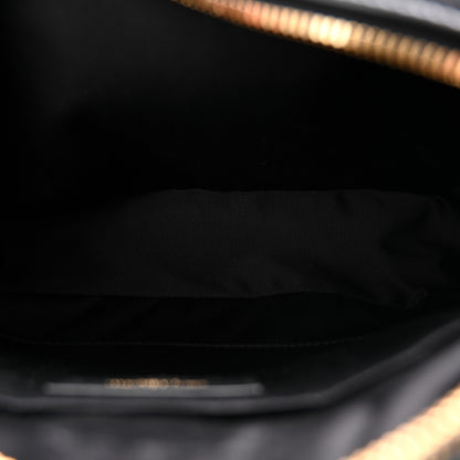 Saint Laurent Calfskin Matelasse Monogram Lou Camera Bag Black 4 of 9