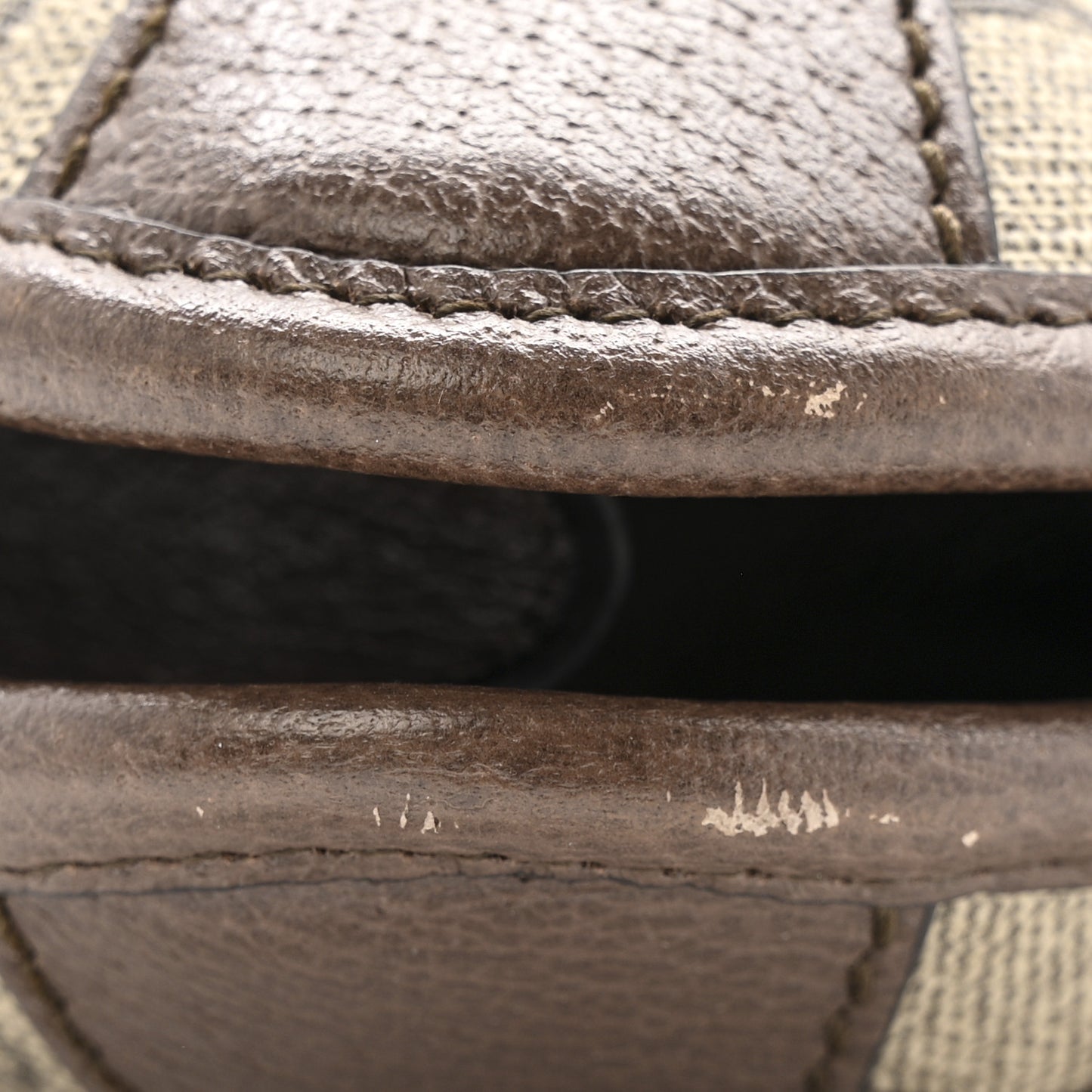 GG Supreme Monogram Web Small Neo Vintage Double Flap Messenger Bag Beige New Acero