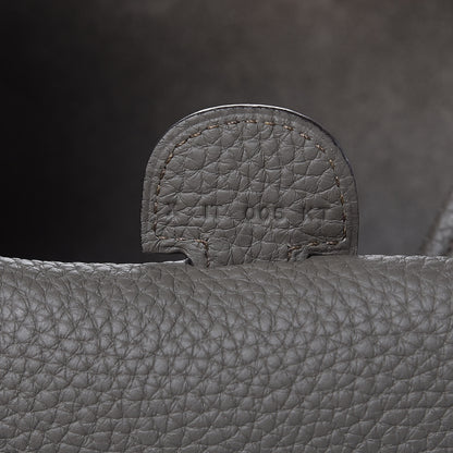 Hermes Taurillon Clemence Evelyne III GM Etain 7 of 11