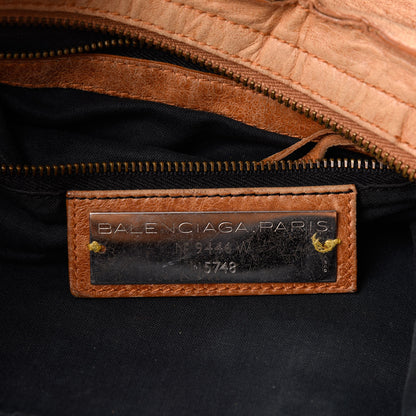 Balenciaga Agneau Classic Hardware City Marron Cannelle 6 of 14