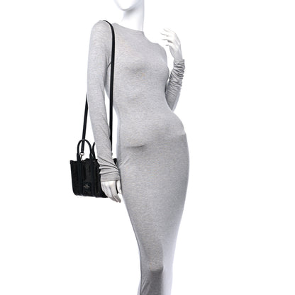 Marc Jacobs Sequin Mini The Tote Bag Black 2 of 9