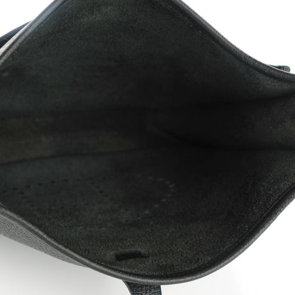 Hermes Taurillon Clemence Evelyne III PM Black 5 of 9
