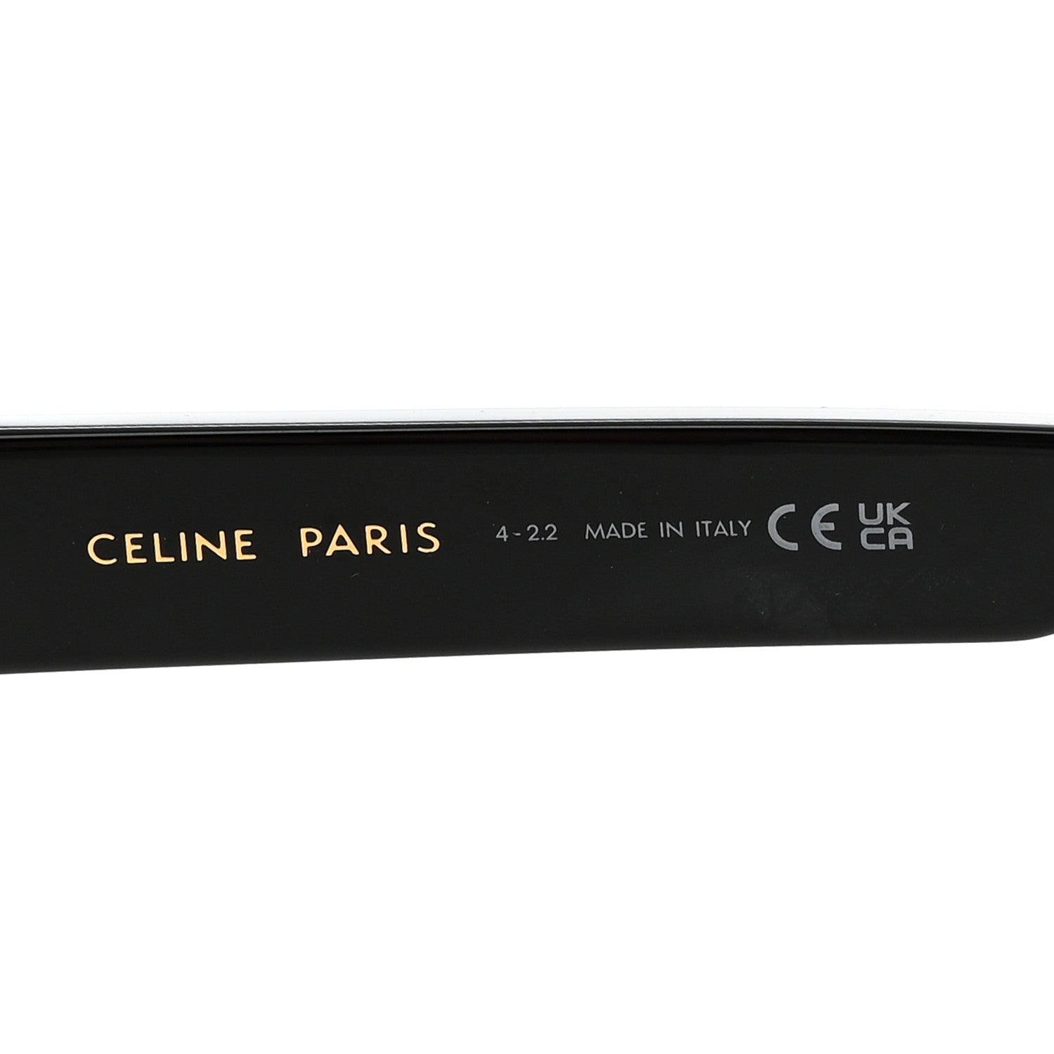 Celine Acetate Triomphe 01 Sunglasses CL 40194U Black 6 of 11